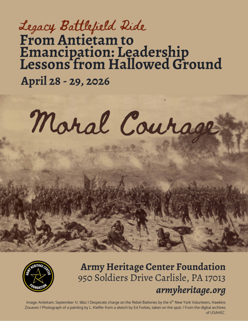 Army Heritage Center Foundation Antietam Battlefield Tour